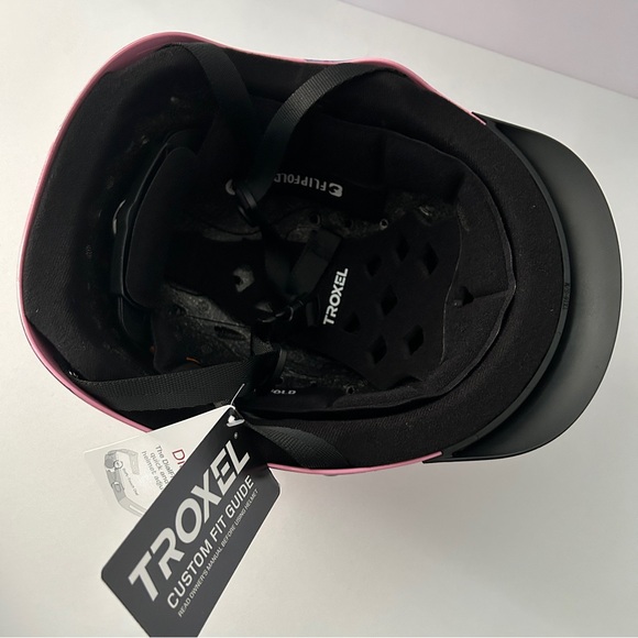 Troxel Pink Helmet Riding Saddle Medium Adjustable - Picture 3 of 10